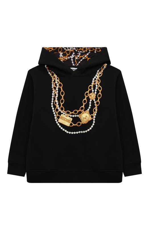 Хлопковое худи Moschino