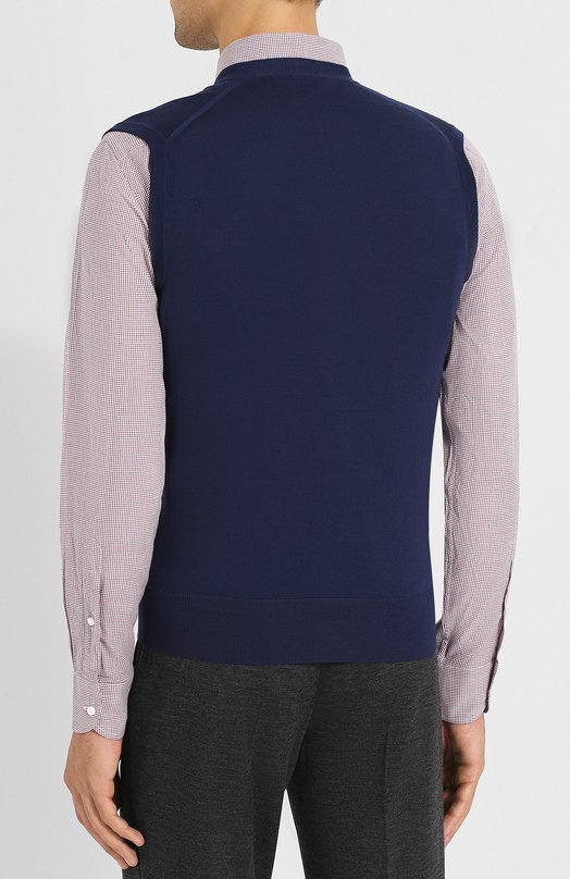 фото Шерстяной жилет на пуговицах loro piana