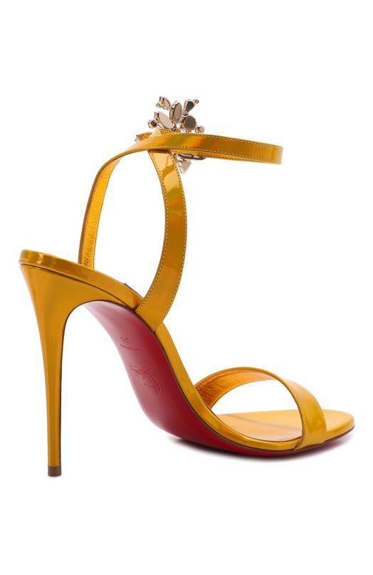 фото Кожаные босоножки goldie joli 100 christian louboutin