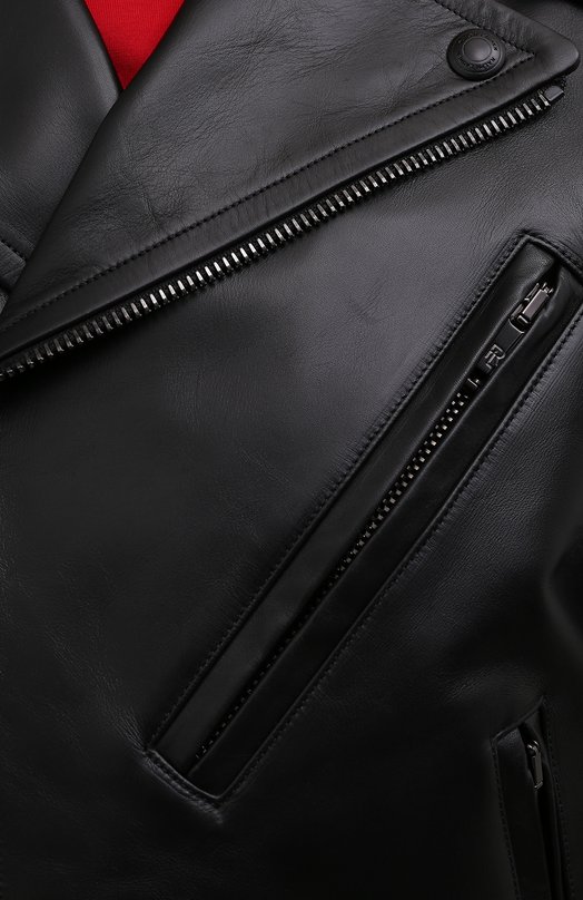 фото Кожаная куртка ralph lauren
