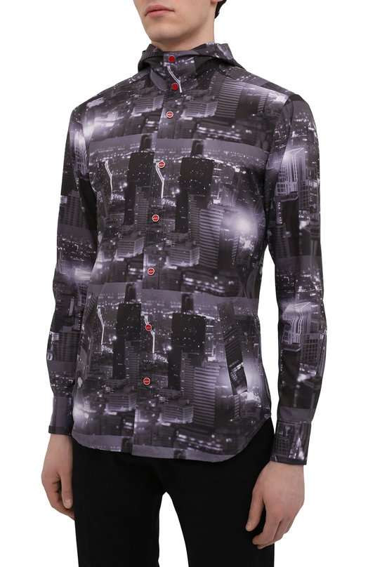 фото Хлопковая рубашка kiton