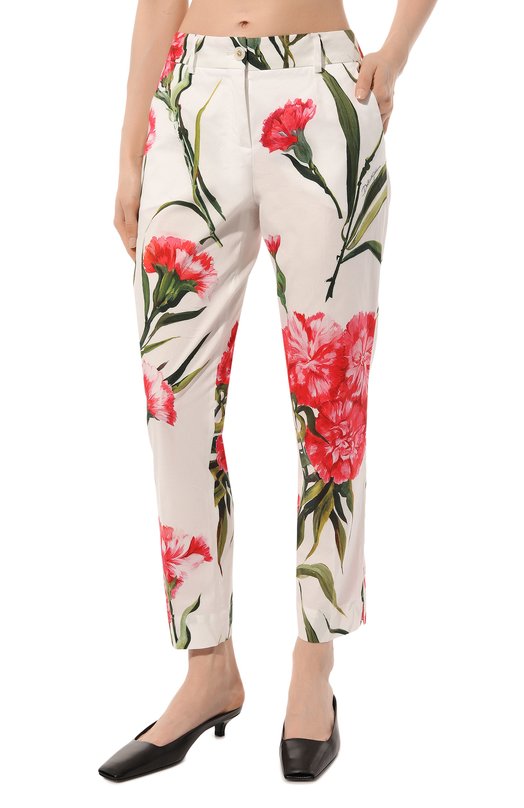 фото Хлопковые брюки dolce & gabbana