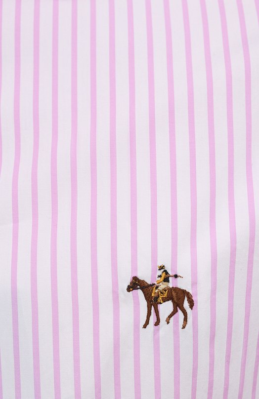 фото Хлопковая рубашка ralph lauren