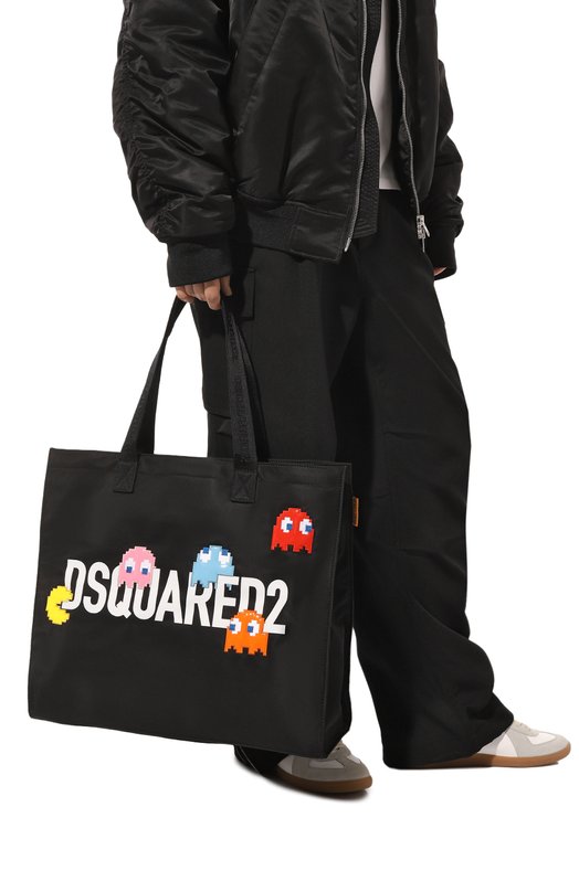 фото Текстильная сумка-шопер dsquared2 x pac-man™ dsquared2