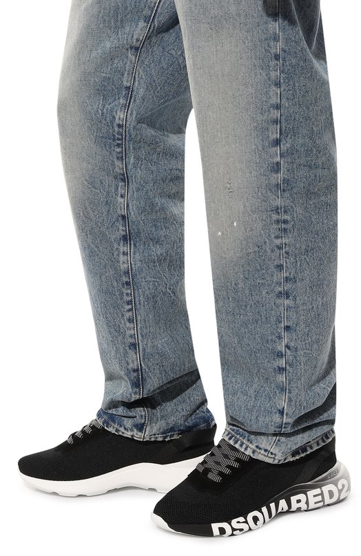 фото Текстильные кроссовки fly dsquared2