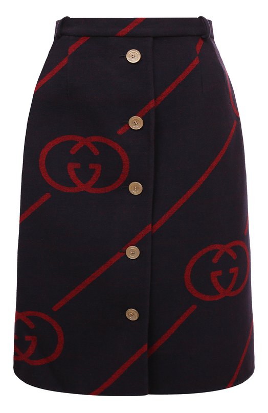 фото Шерстяная юбка gucci