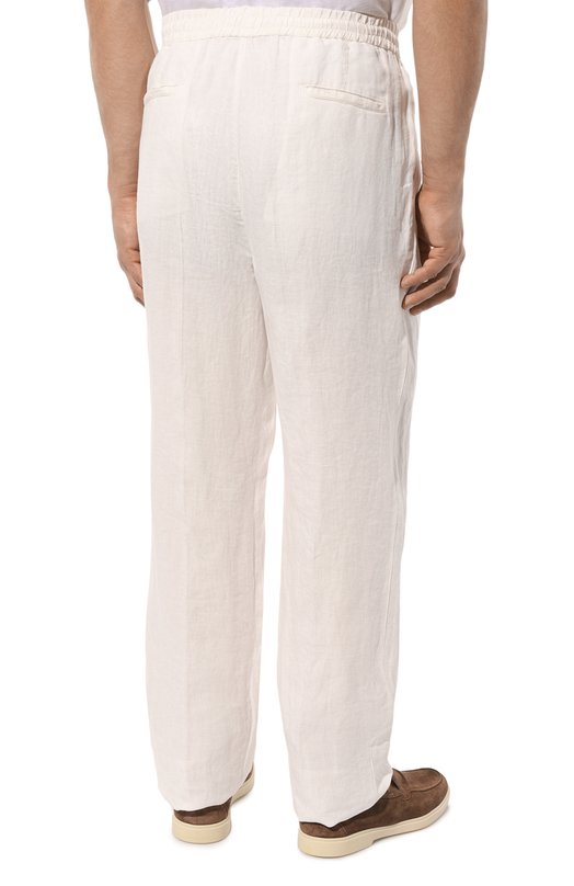 фото Льняные брюки brunello cucinelli