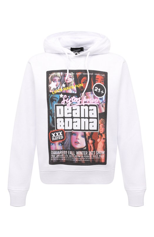 фото Хлопковое худи dsquared2