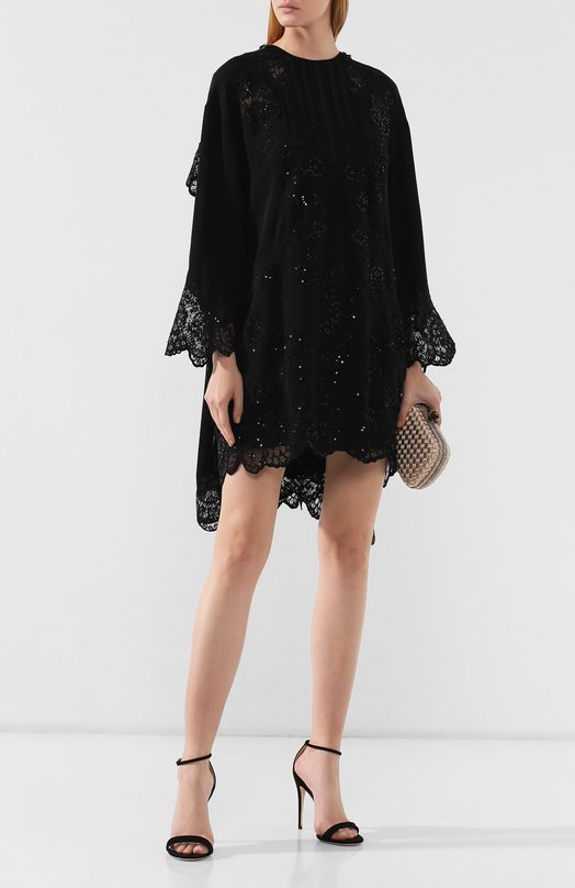 фото Шелковое платье valentino