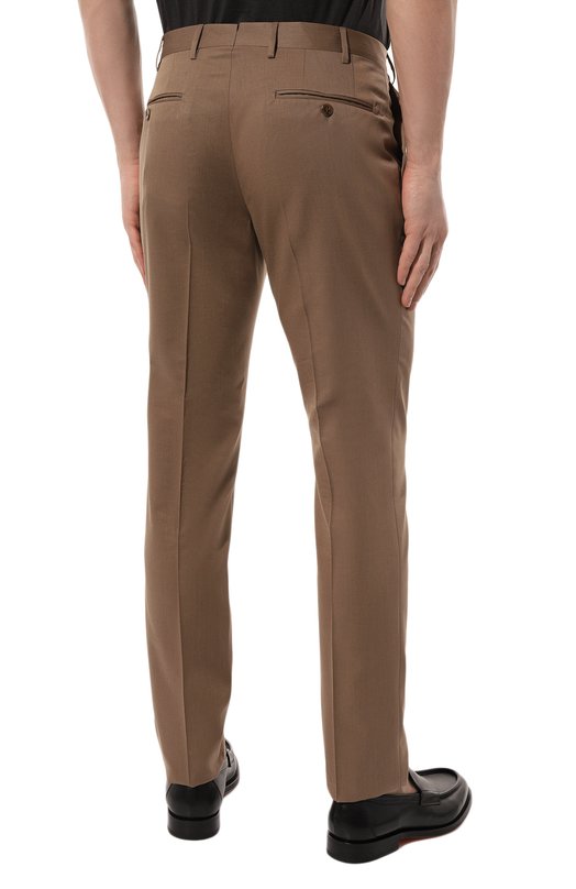 фото Брюки из шерсти и хлопка corneliani