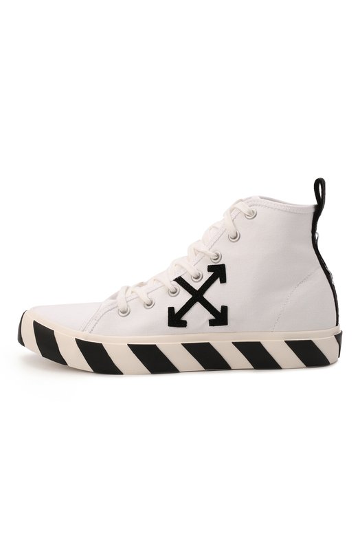 фото Текстильные кеды mid vulcanized off-white