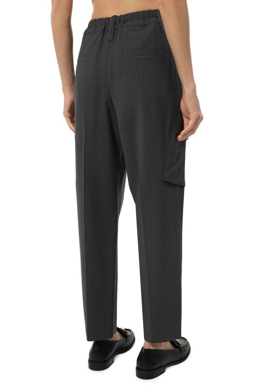 фото Шерстяные брюки brunello cucinelli