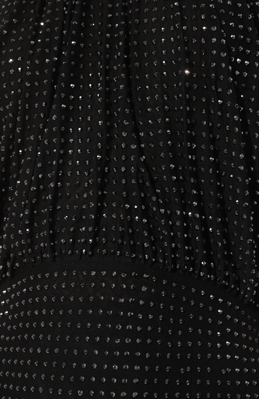 фото Платье с отделкой стразами self-portrait