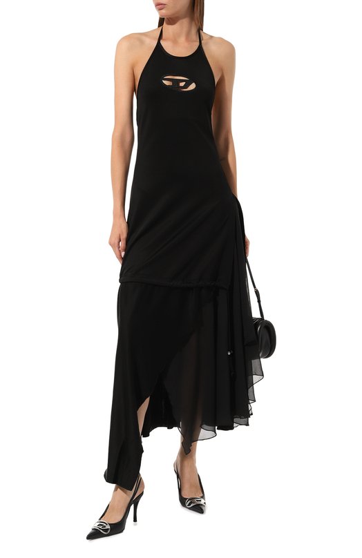 фото Платье из вискозы и хлопка diesel