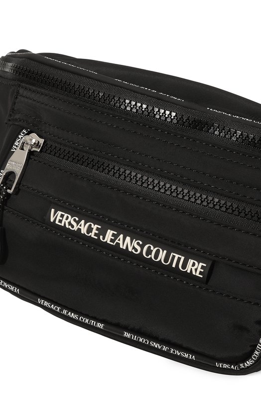 фото Текстильная поясная сумка versace jeans couture