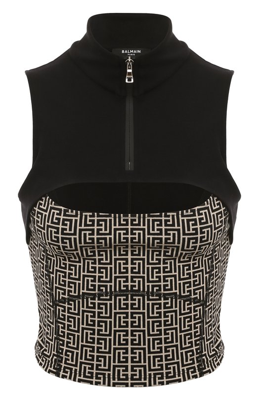 фото Хлопковый топ balmain