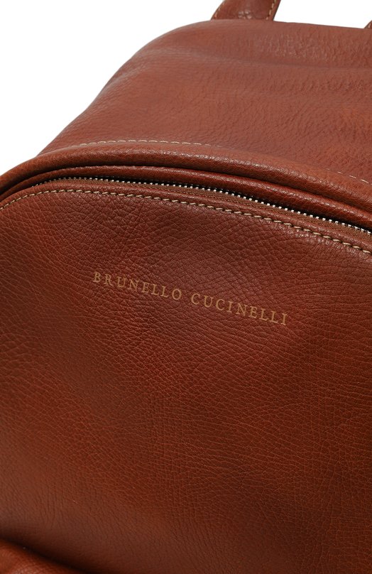 фото Кожаный рюкзак brunello cucinelli