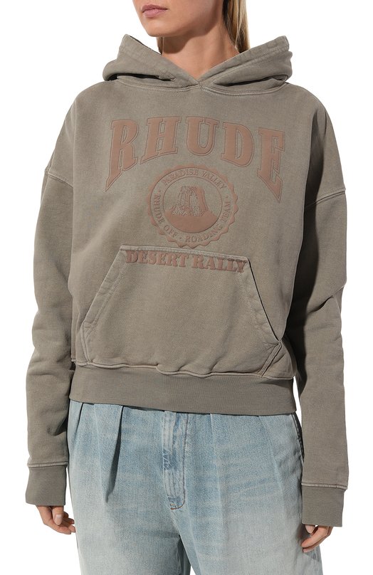 фото Хлопковое худи rhude