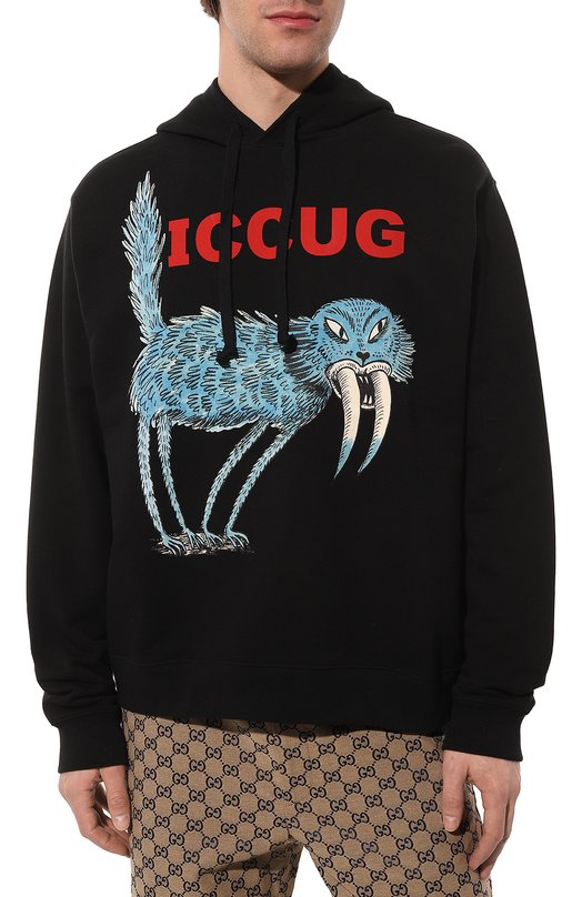 фото Хлопковое худи gucci