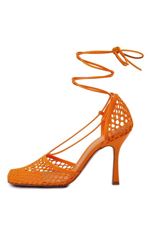 фото Текстильные босоножки stretch bottega veneta