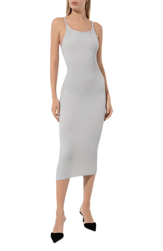 фото Хлопковое платье m05ch1no jeans