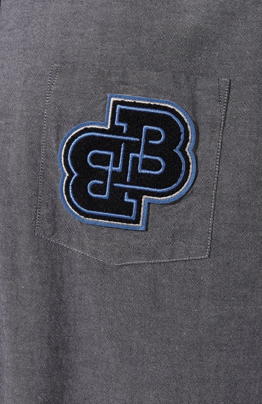 фото Хлопковая рубашка boss orange