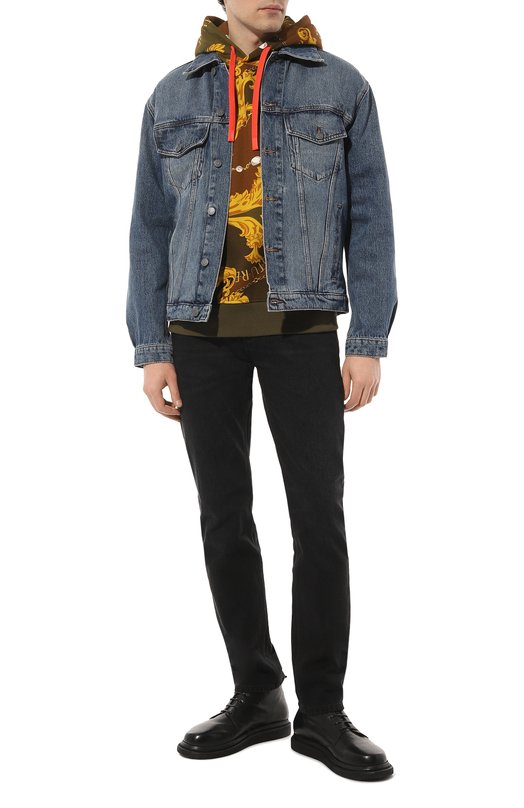 фото Хлопковое худи versace jeans couture