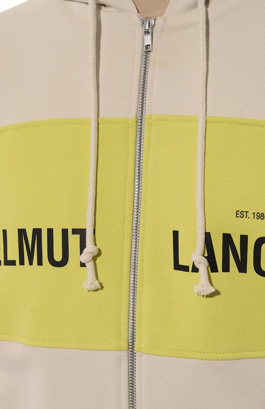 фото Хлопковая толстовка helmut lang