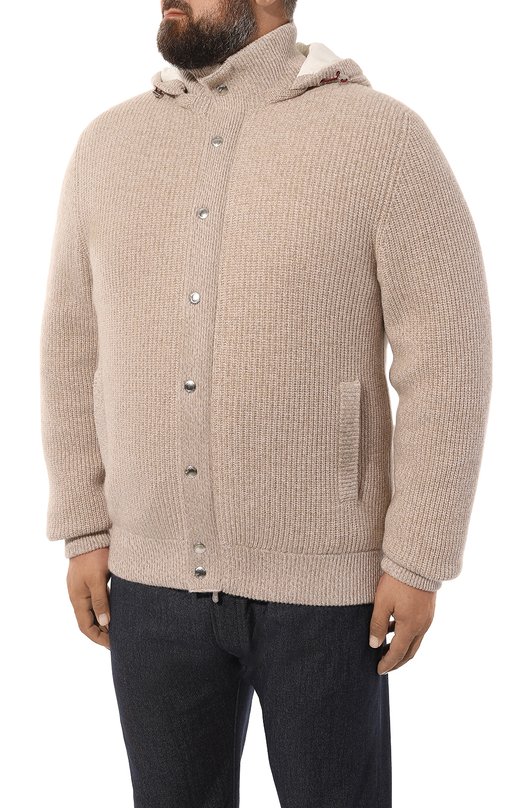 фото Пуховый бомбер brunello cucinelli