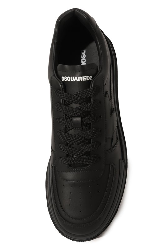 фото Кожаные кеды canadian dsquared2