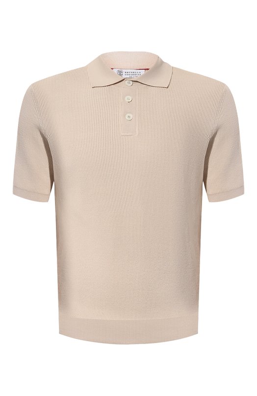 фото Хлопковое поло brunello cucinelli