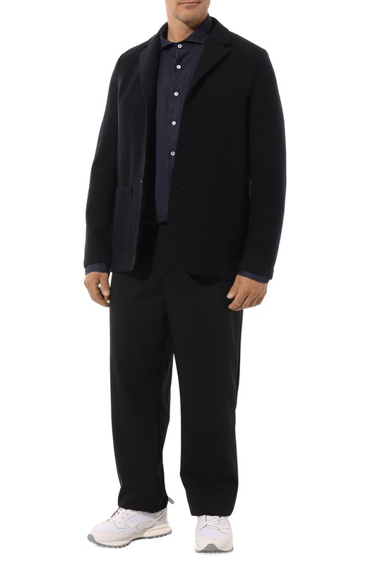 фото Хлопковая рубашка canali