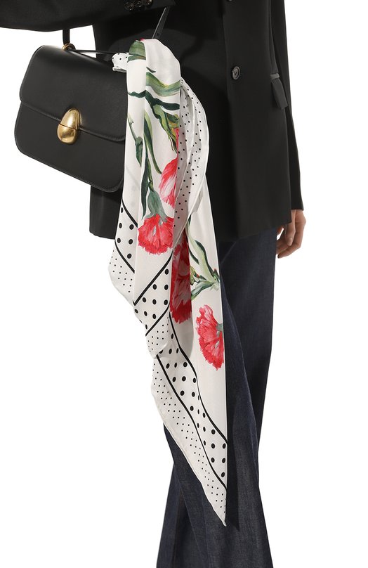 фото Шелковый платок dolce & gabbana
