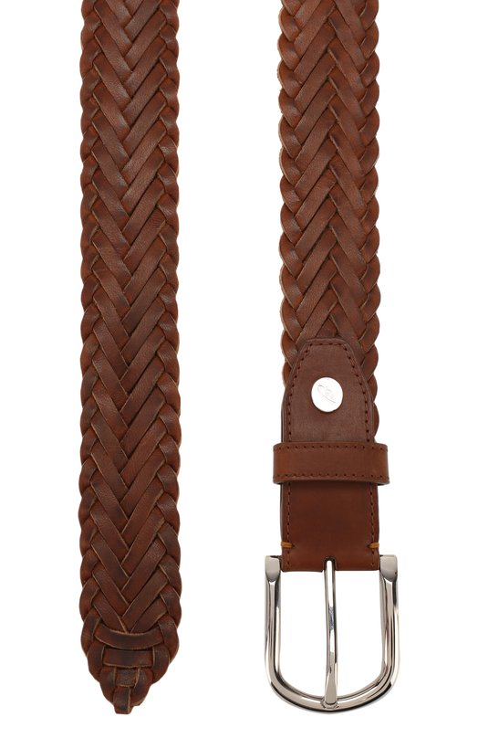 фото Кожаный ремень brioni