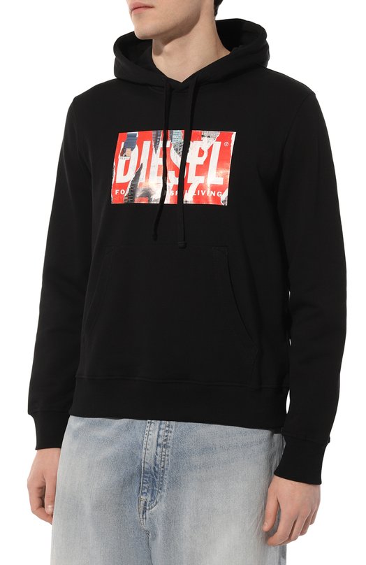 фото Хлопковое худи diesel
