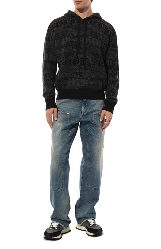 фото Шерстяное худи dsquared2
