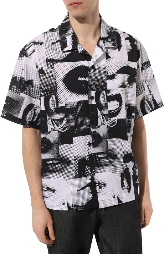 фото Хлопковая рубашка hugo