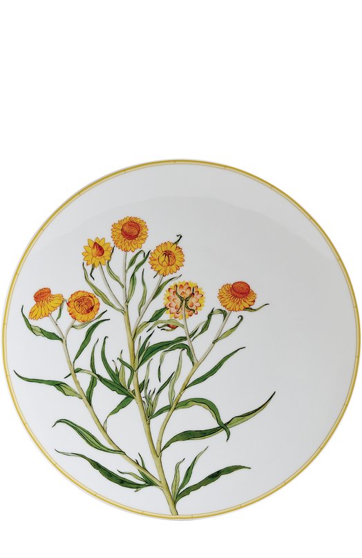 фото Обеденная тарелка jardin indien bernardaud