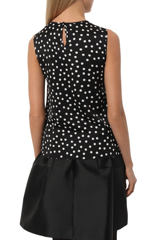 фото Шелковый топ dolce & gabbana