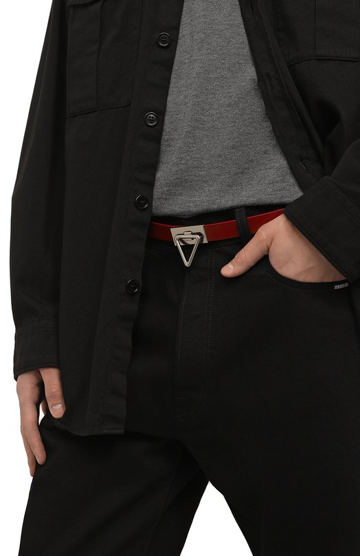 фото Кожаный ремень bottega veneta