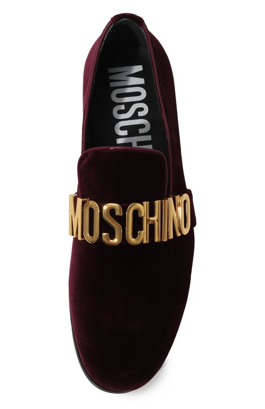 фото Текстильные лоферы moschino