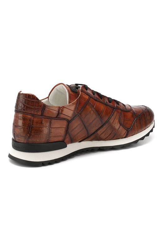 фото Кроссовки из кожи крокодила kiton