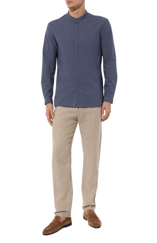 фото Хлопковая рубашка giorgio armani