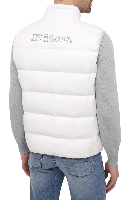фото Пуховый жилет kiton