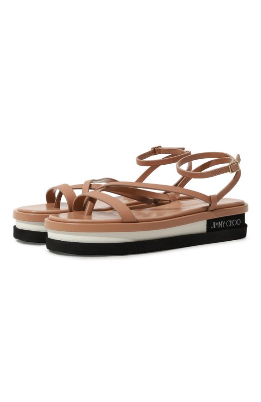 фото Кожаные сандалии pine jimmy choo
