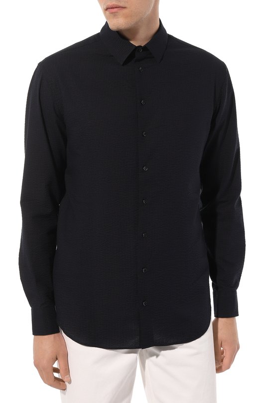 фото Хлопковая рубашка giorgio armani