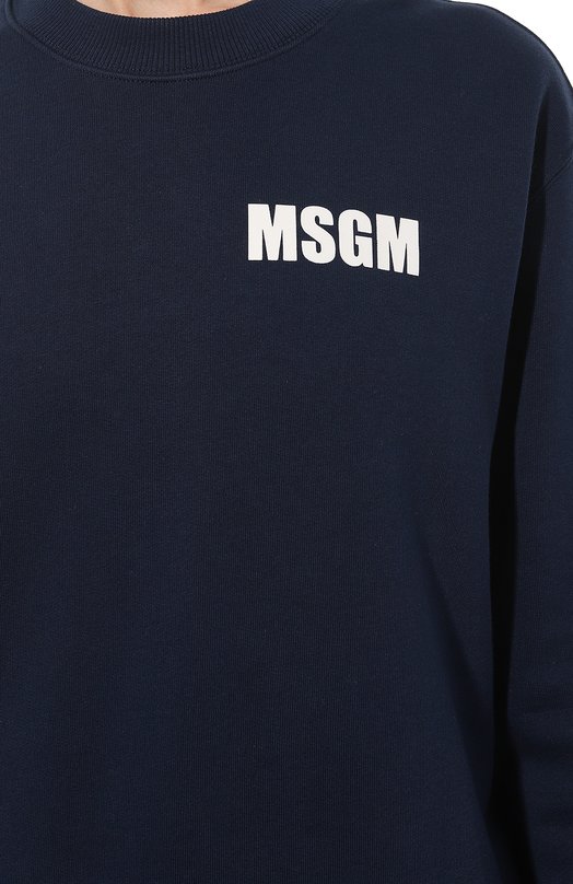 фото Хлопковый свитшот msgm