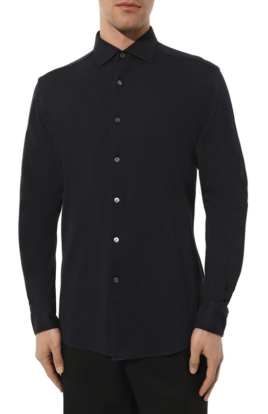 фото Хлопковая рубашка ermenegildo zegna