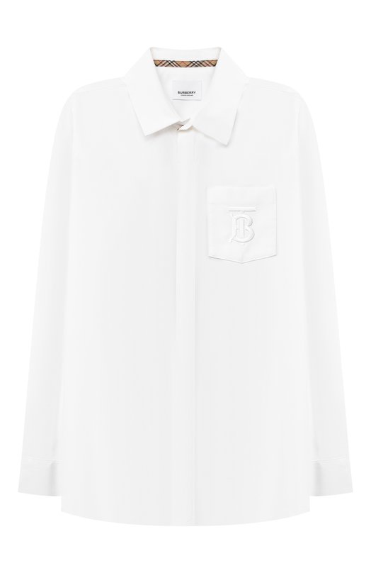 Хлопковая рубашка Burberry