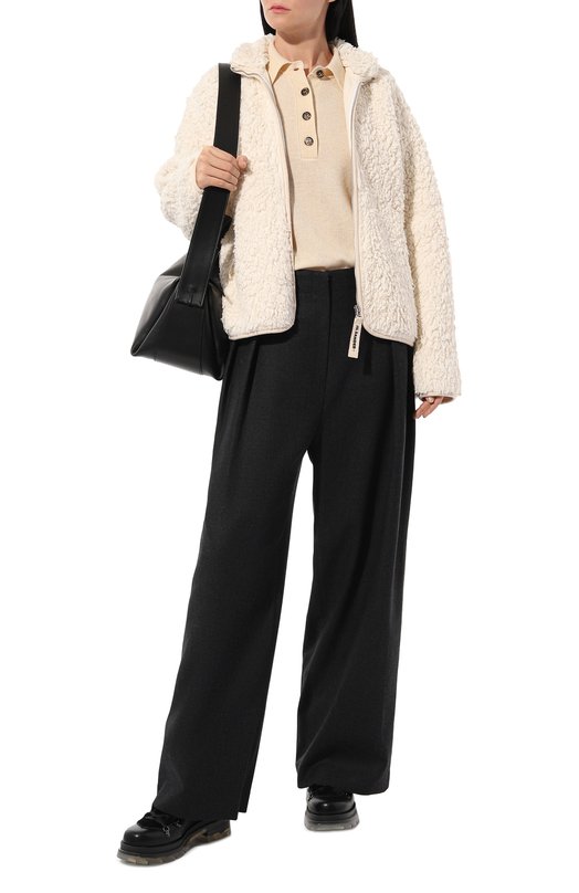 фото Хлопковая толстовка jil sander